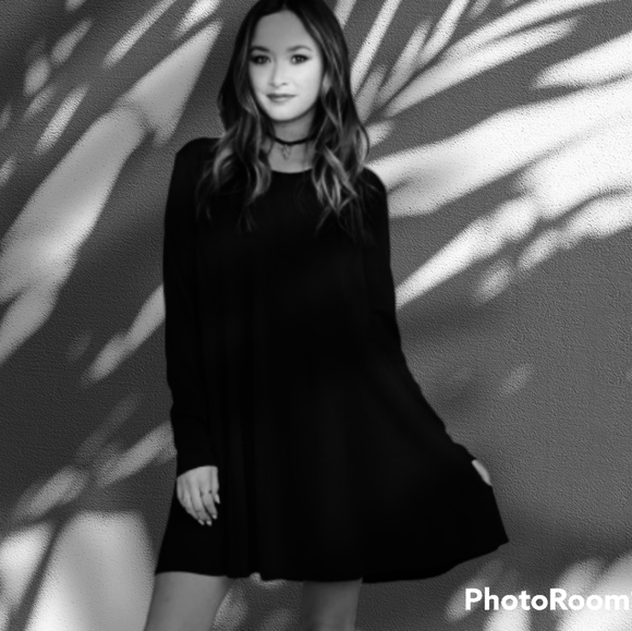 SHOW ME YOUR MUMU EASY HARRISON DRESS, BLACK M - Picture 2 of 8